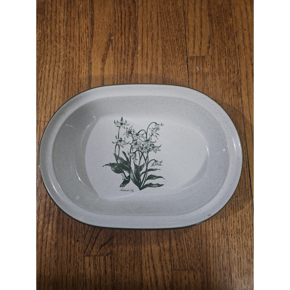 Vintage Noritake 10" Oval Stoneware Serving Dish